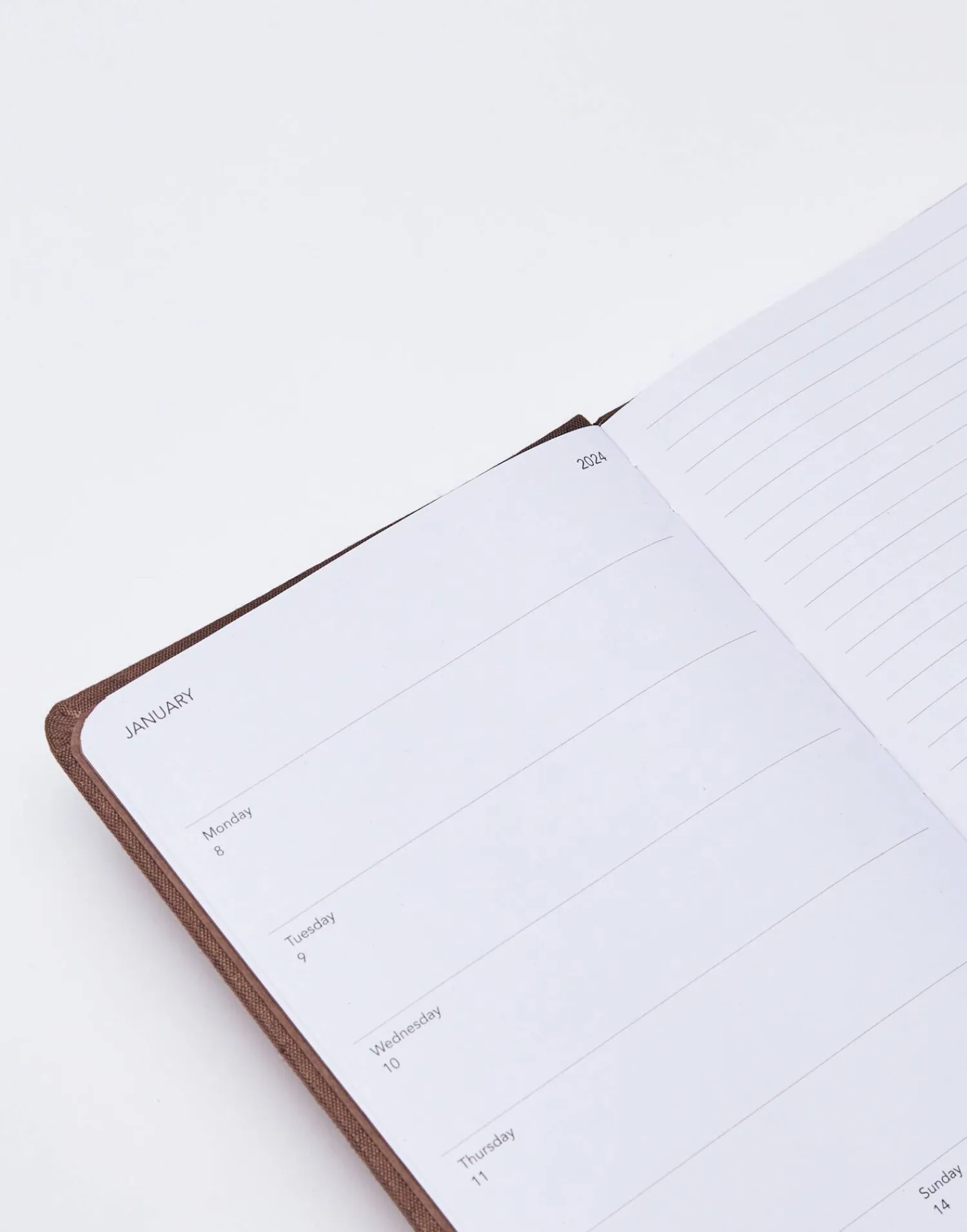 Natura Selection Agendas|Papelería^Agenda Anual Tela 2024