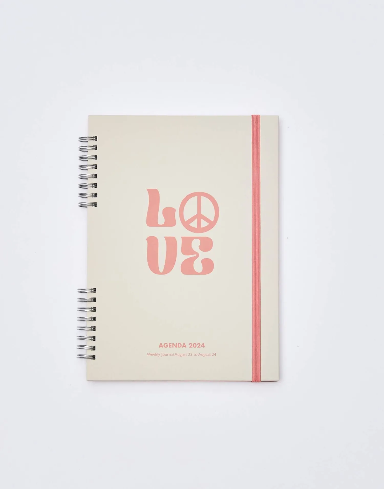 Natura Selection Agendas|Papelería^Agenda Escolar Love 2023 - 2024 142161-RED