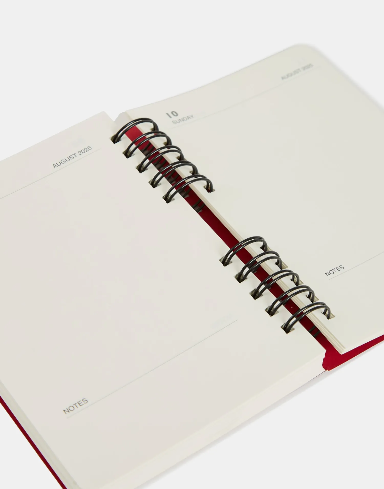 Natura Selection Agendas|Papelería^Agenda Escolar Peace And Love 2024-2025 147946-RED