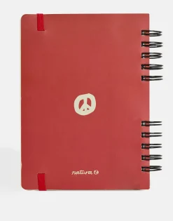 Natura Selection Agendas|Papelería^Agenda Escolar Peace And Love 2024-2025 147946-RED