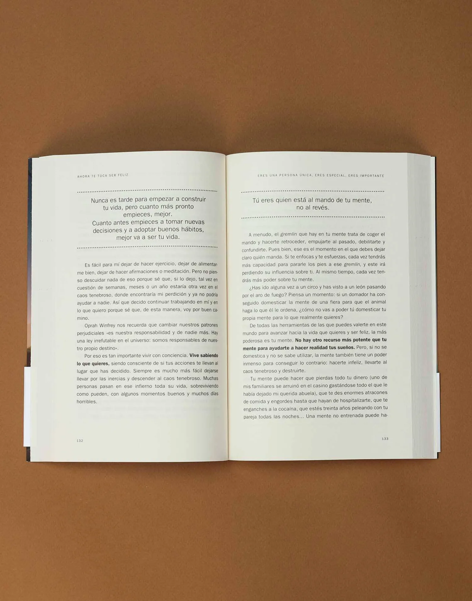 Natura Selection Libros^Ahora Te Toca Ser Feliz