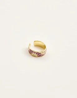 Natura Selection Bisutería^Anillo Ancho Sol