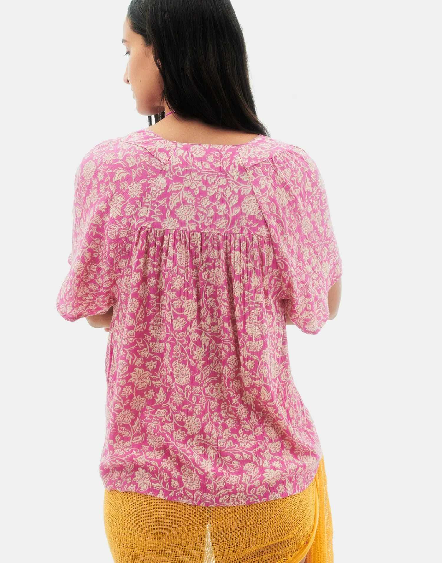 Natura Selection Camisas Y Blusas|Camisetas Y Tops^Blusa Rose 147761-PINK