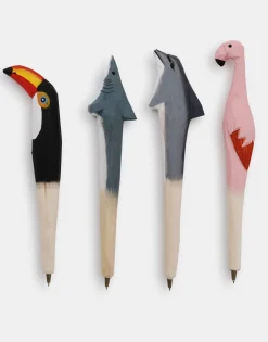 Natura Selection Papelería^Bolígrafo Animales Madera