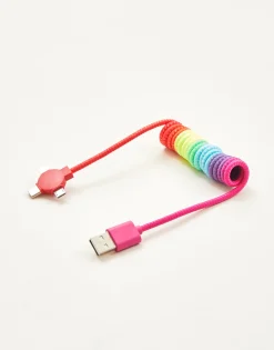 Natura Selection Electrónica Y Gadget^Cable Cargador 3 En 1 145983-ASSORT