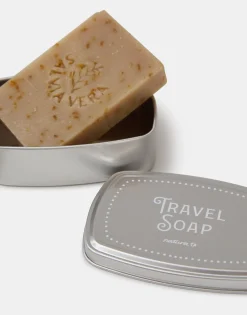 Natura Selection Viaje|Reduce & Reuse^Caja Metálica Para Jabón 148058-SILVER