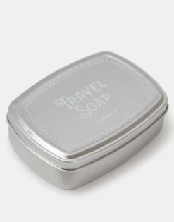 Natura Selection Viaje|Reduce & Reuse^Caja Metálica Para Jabón 148058-SILVER