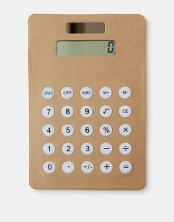 Natura Selection Papelería|Electrónica Y Gadget^Calculadora Kraft Solar 147963-KRAFT