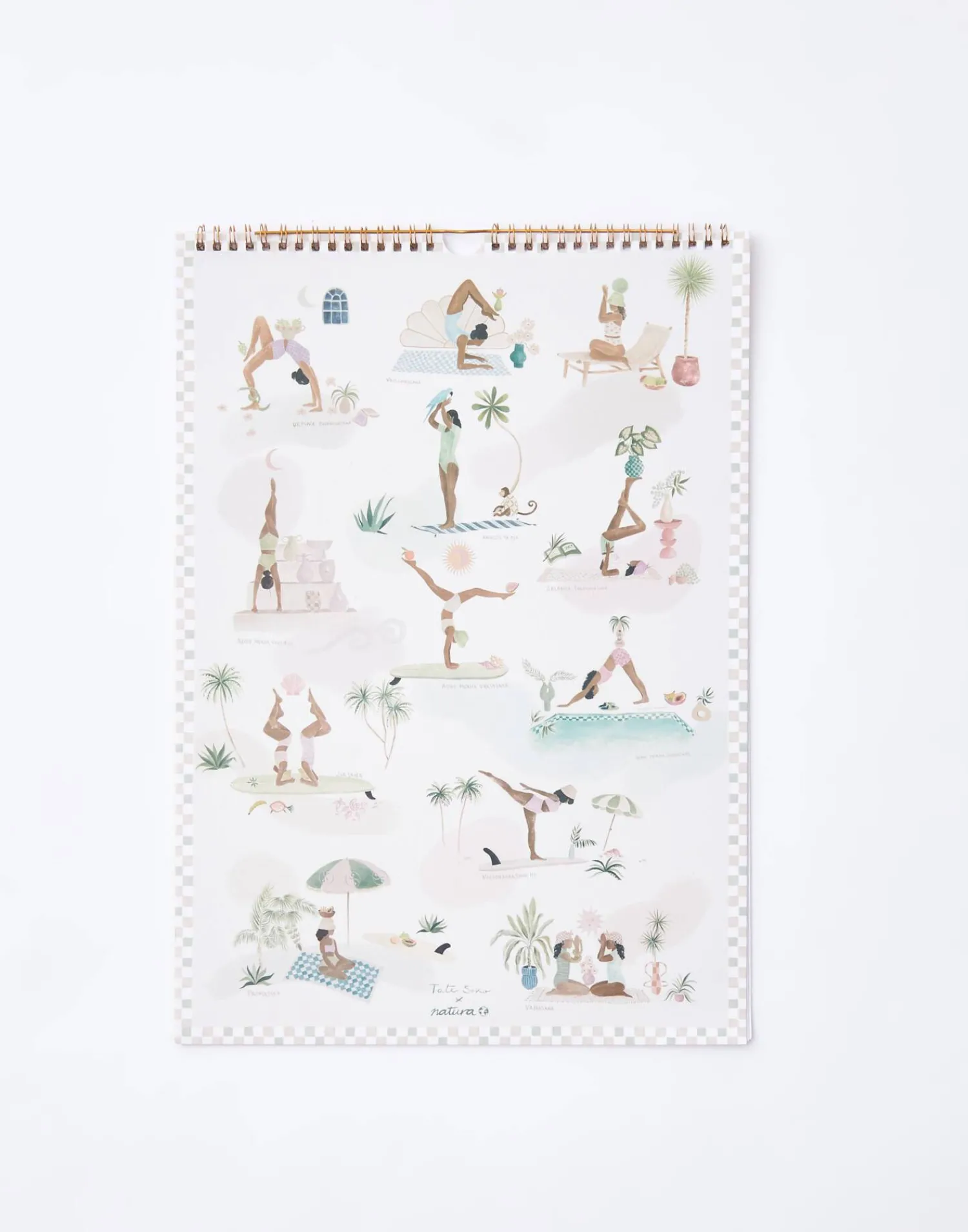 Natura Selection Agendas|Papelería^Calendario Yoga 2024 142175-MULTI