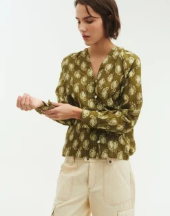 Natura Selection Camisas Y Blusas^Camisa Cactus 145806-GREEN