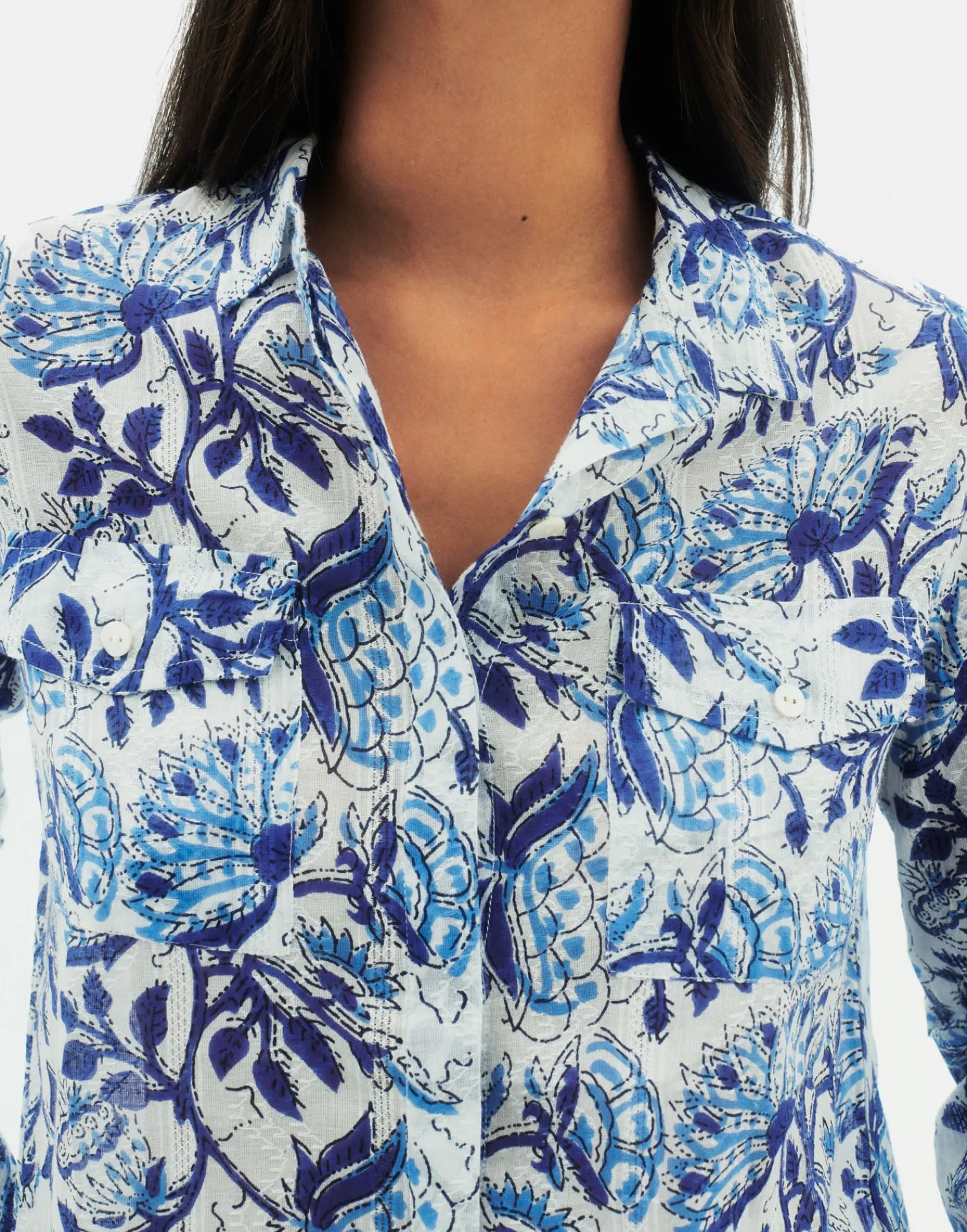 Natura Selection Camisas Y Blusas^Camisa Dobbi Benares 147740-BLUE