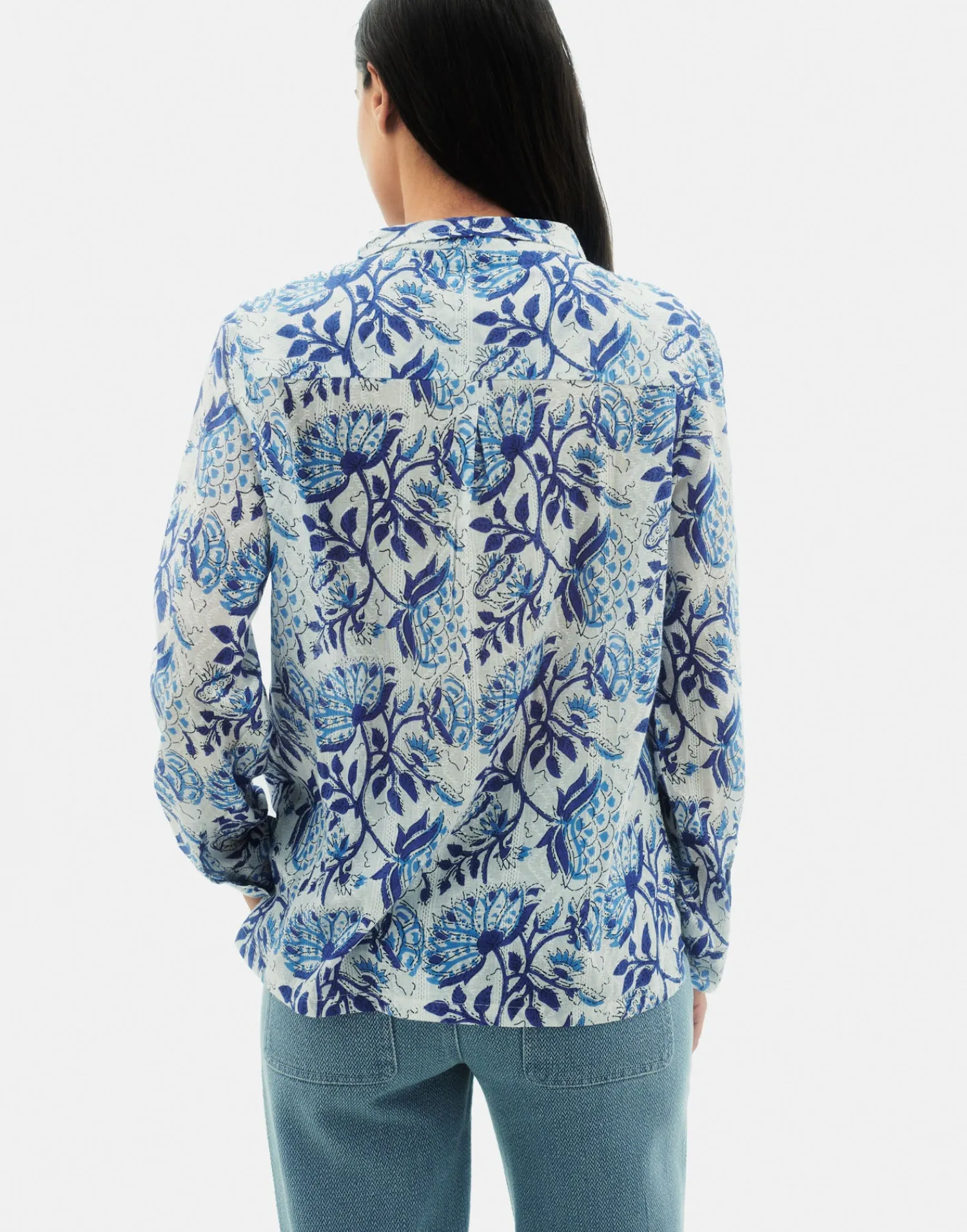 Natura Selection Camisas Y Blusas^Camisa Dobbi Benares 147740-BLUE