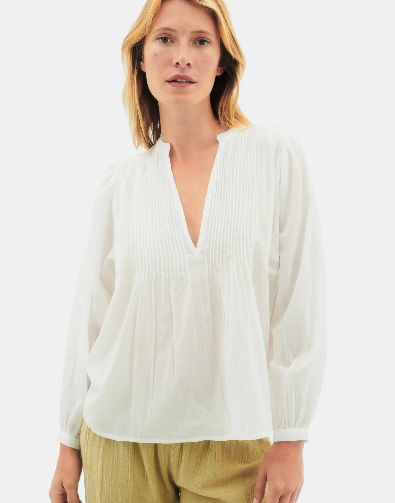 Natura Selection Camisas Y Blusas^Camisa Lagos 147732-WHITE
