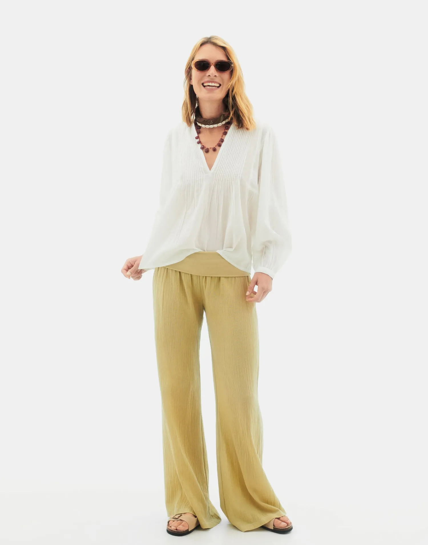 Natura Selection Camisas Y Blusas^Camisa Lagos 147732-WHITE
