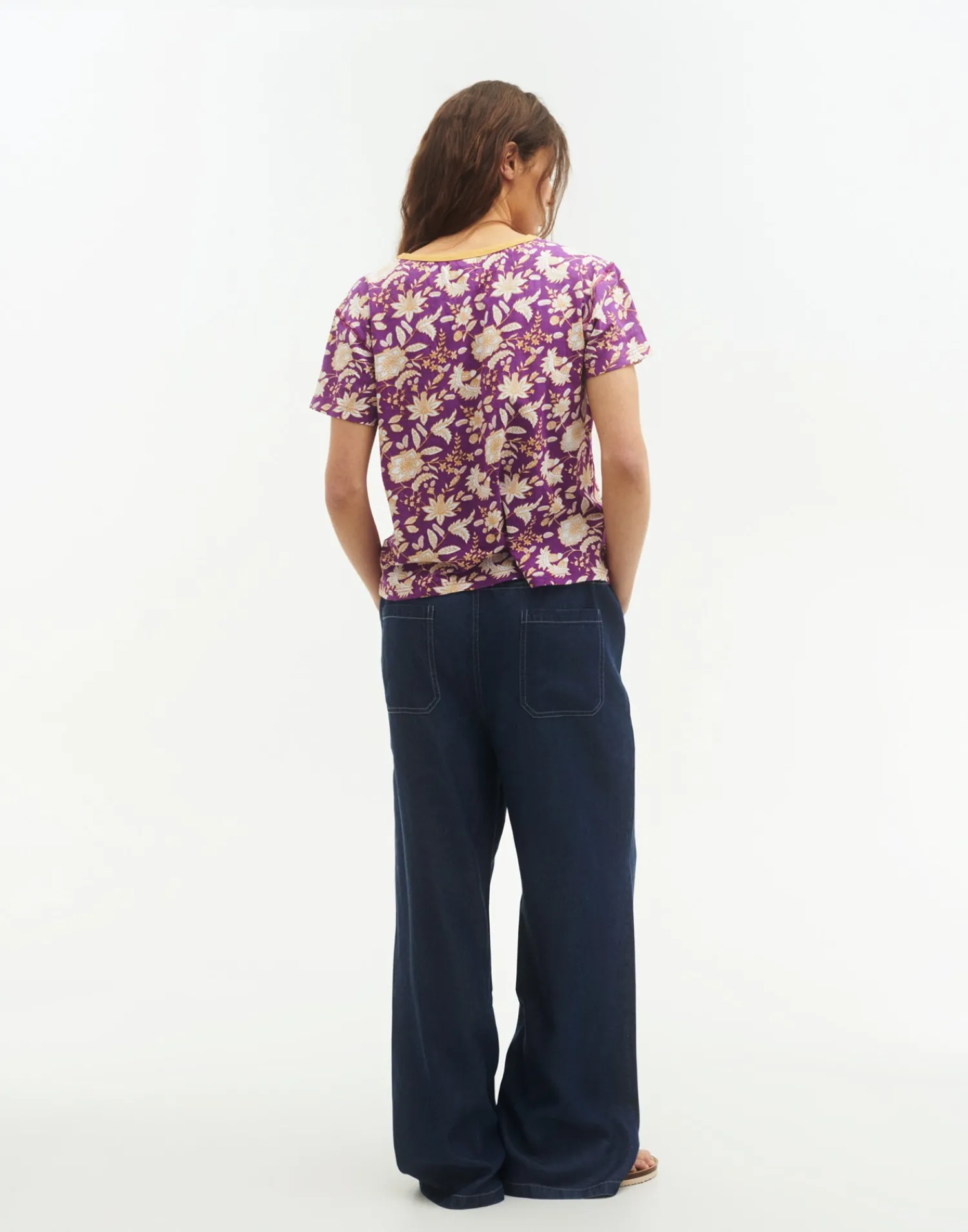 Natura Selection Camisetas Y Tops^Camiseta Print Indio 145957-LILAC