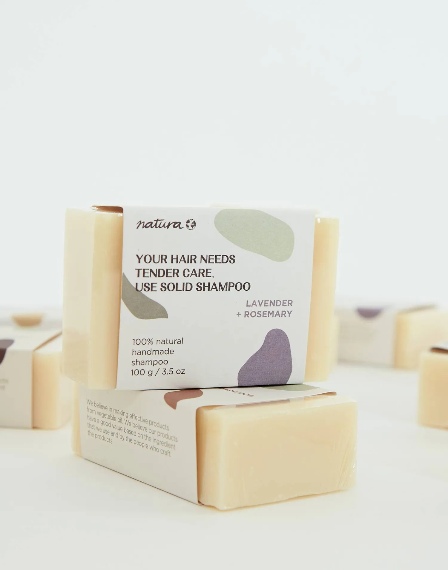 Natura Selection Jabones|Viaje^Champú En Pastilla 100gr