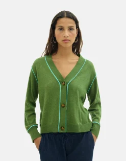 Natura Selection Jerséis Y Cárdigans^Chaqueta Susan 149815-GREEN