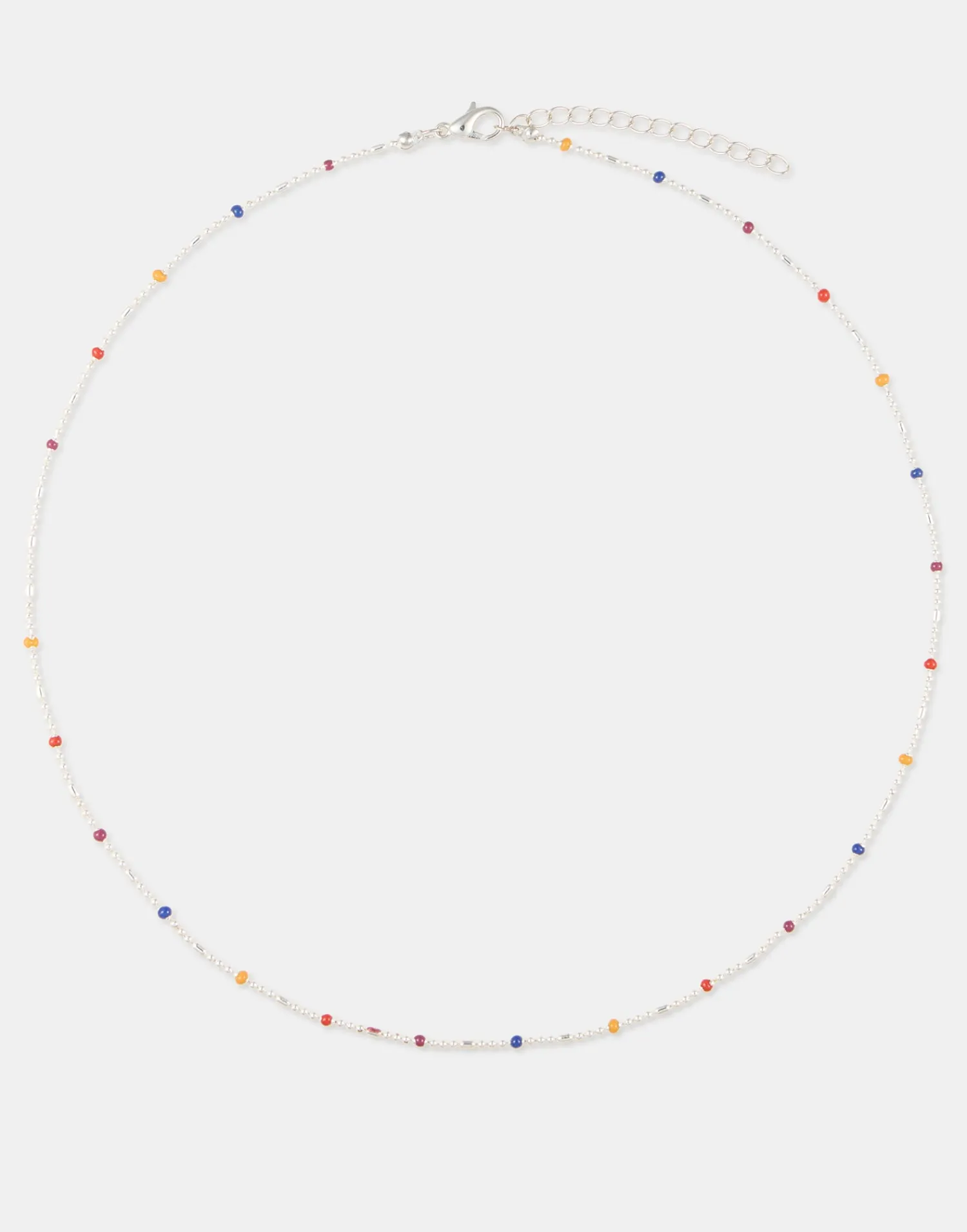 Natura Selection Bisutería^Collar Beads Multicolor 149964-SILVER