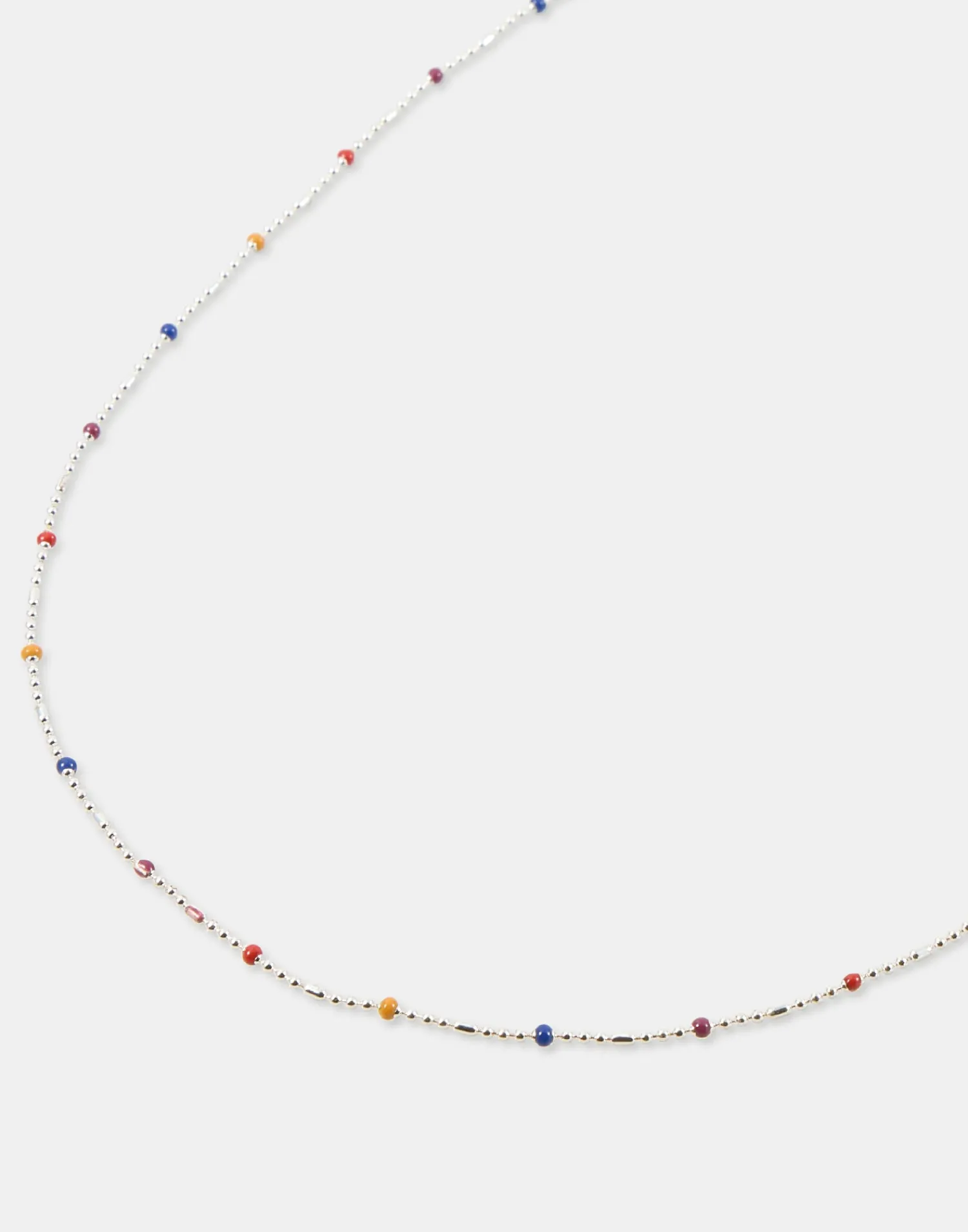 Natura Selection Bisutería^Collar Beads Multicolor 149964-SILVER
