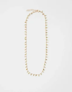 Natura Selection Bisutería^Collar Fino Piedras 144653-GOLD