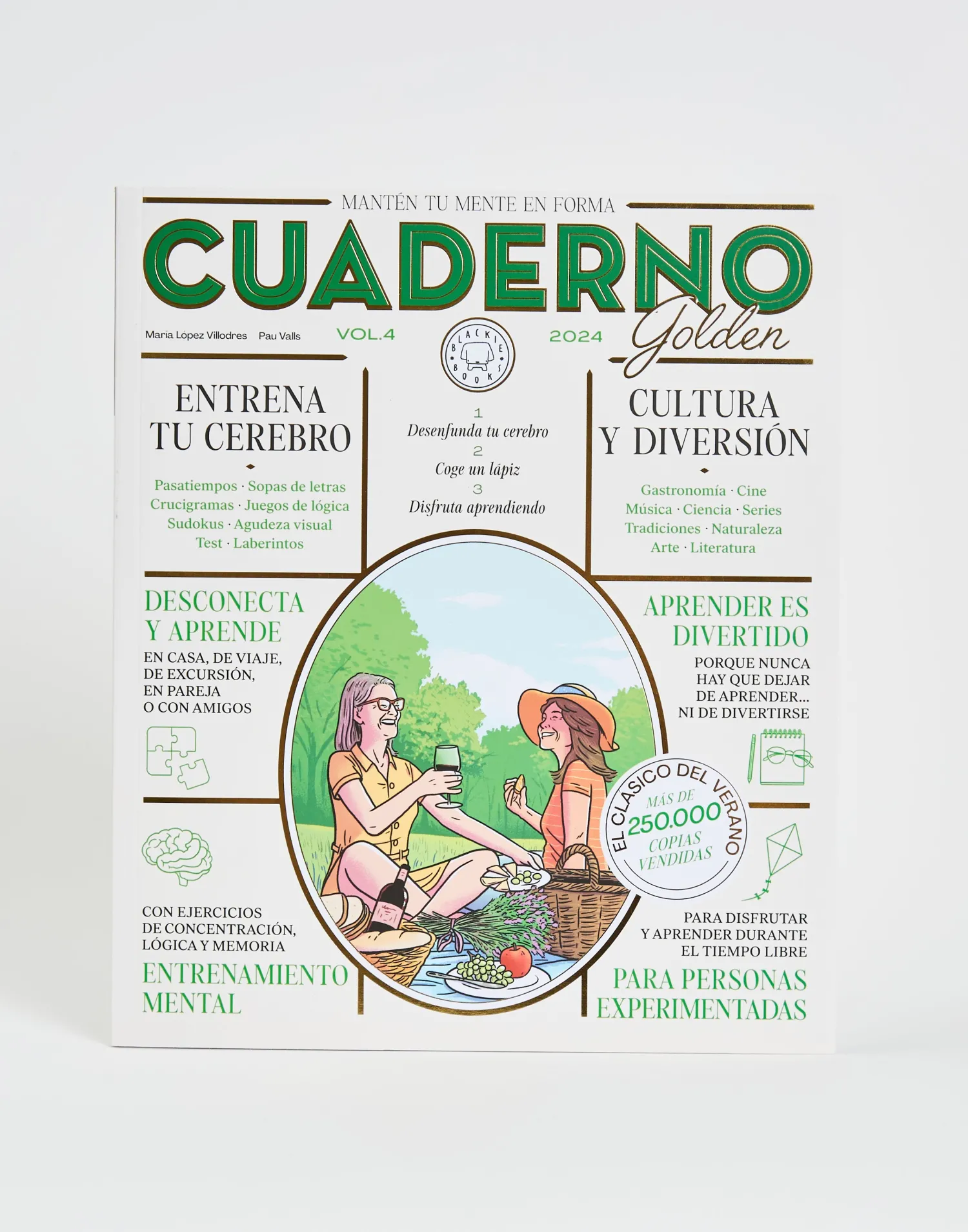 Natura Selection Libros^Cuadreno Golden Blackie Books Vol.4 151199-SIN_COLOR