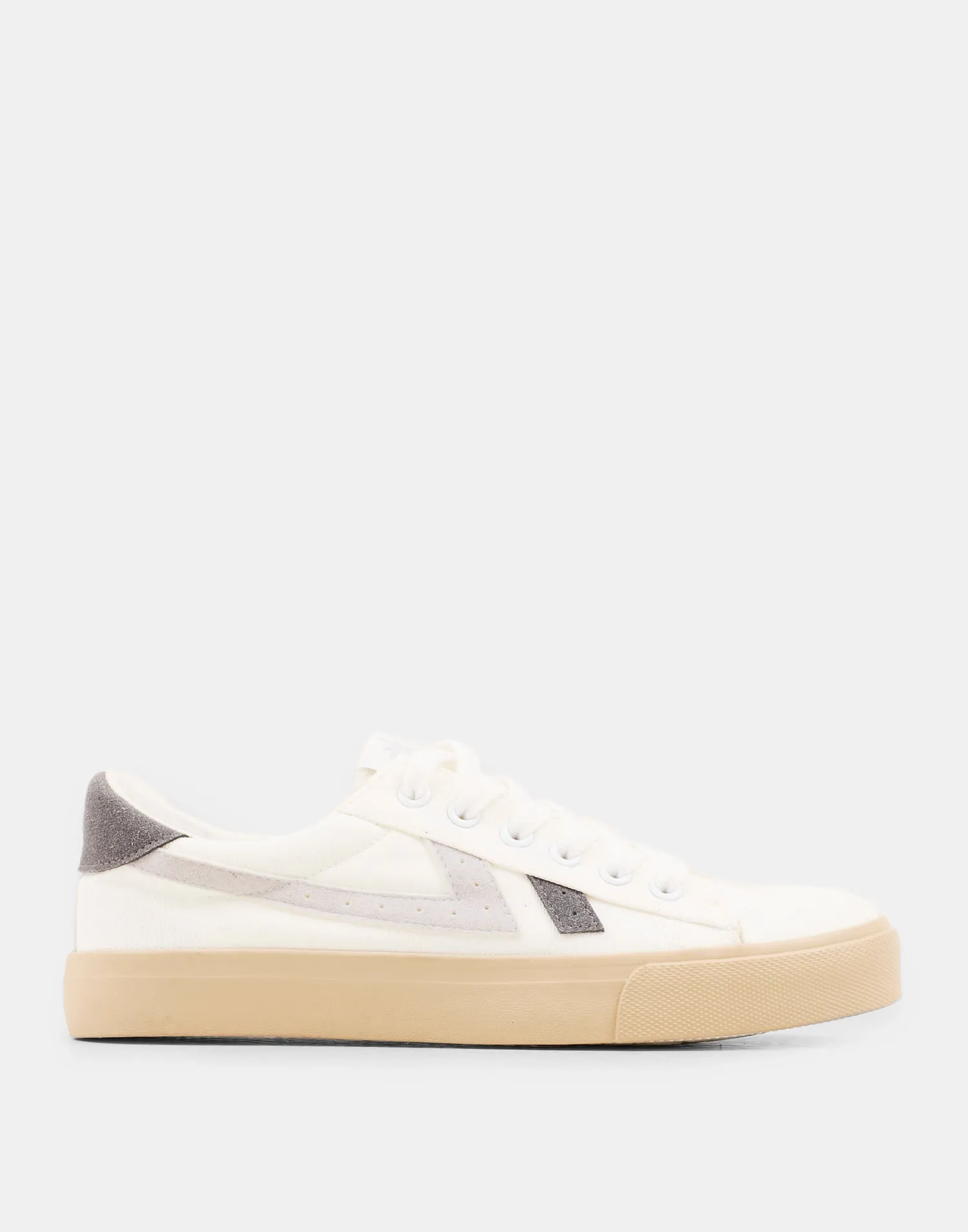Natura Selection Calzado^Deportiva Blanca Franjas 147835-GREY
