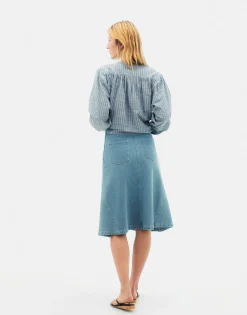 Natura Selection Faldas^Falda Madurai 147828-BLUE