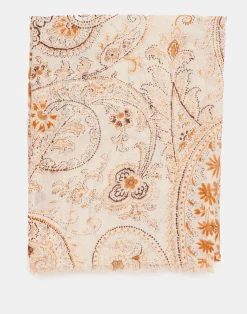 Natura Selection Fulares Y Pañuelos^Fular Paisley 147881-ECRU