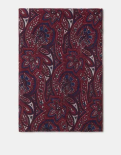 Natura Selection Fulares Y Pañuelos^Fular Paisley 150068-BURGUNDY