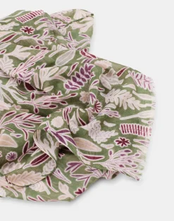Natura Selection Fulares Y Pañuelos^Fular Print Ramas 150514-GREEN