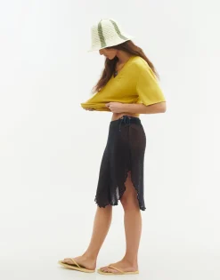 Natura Selection Sombreros Y Gorras^Gorro Bucket Papel Triángulos 145564-GREEN