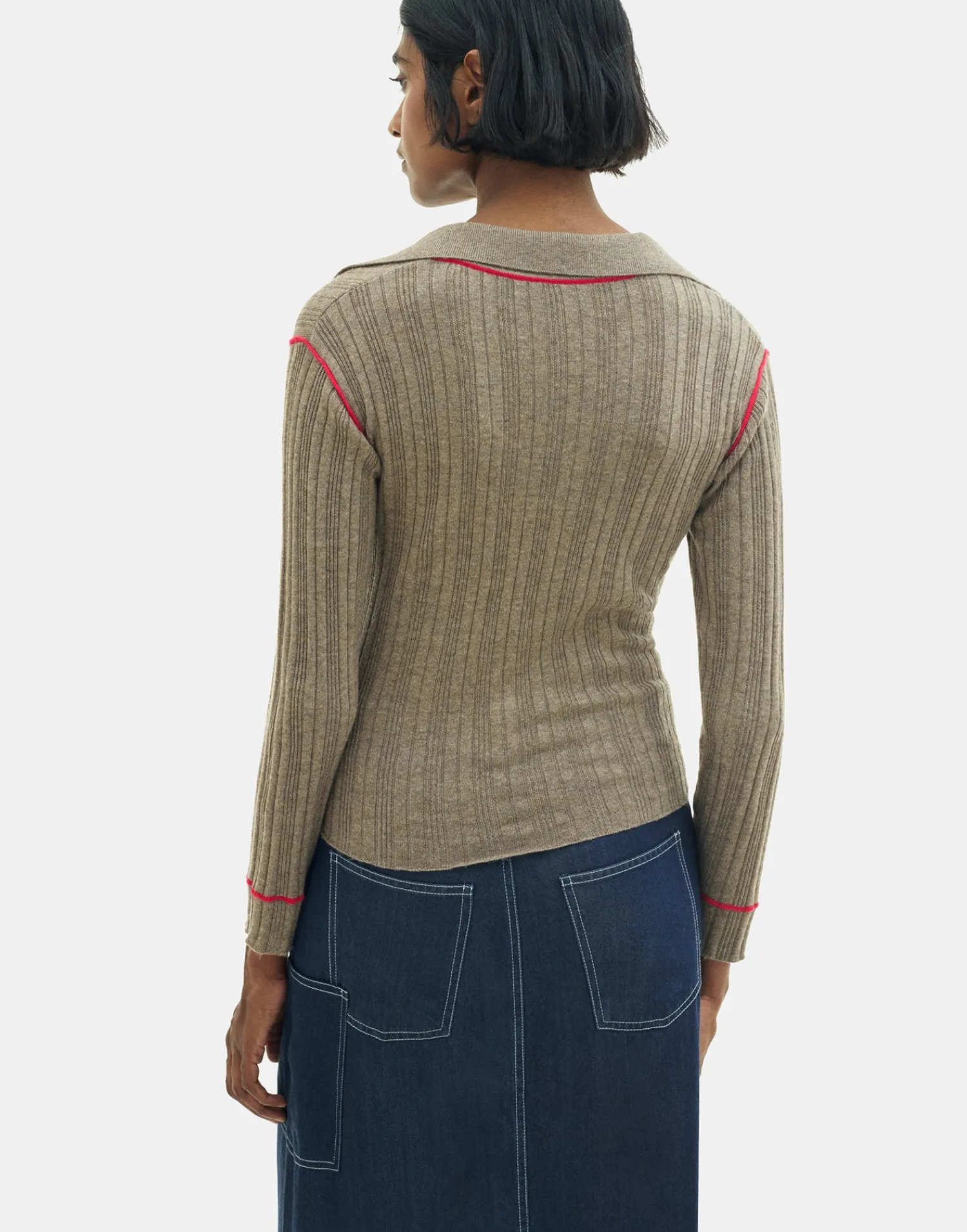 Natura Selection Jerséis Y Cárdigans^Jersey Aira 149827-BROWN