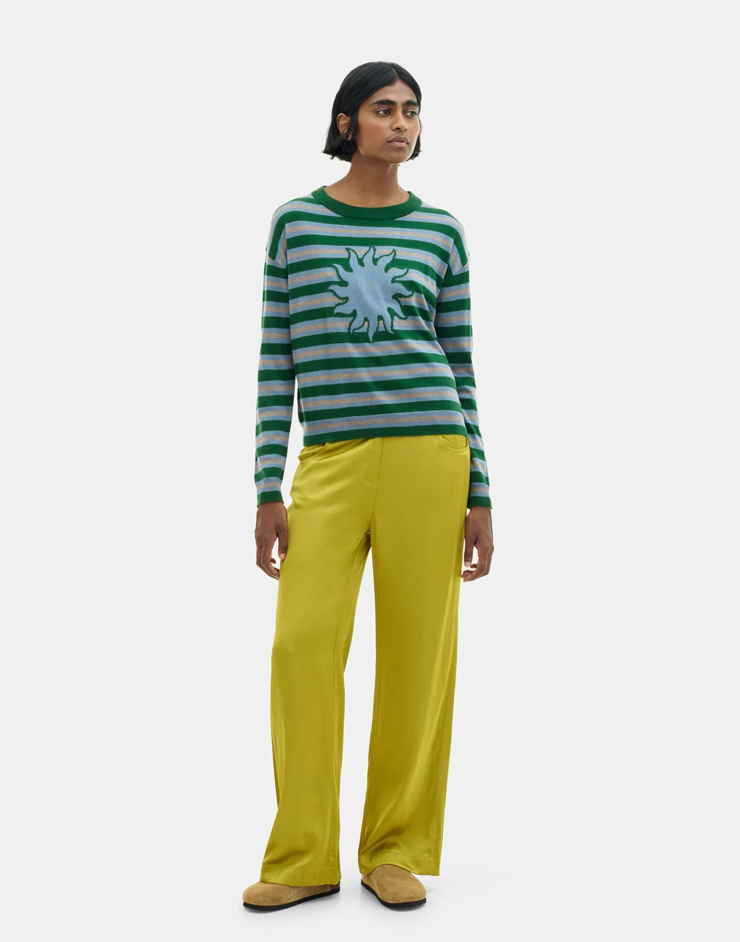 Natura Selection Jerséis Y Cárdigans^Jersey Uki 149809-GREEN