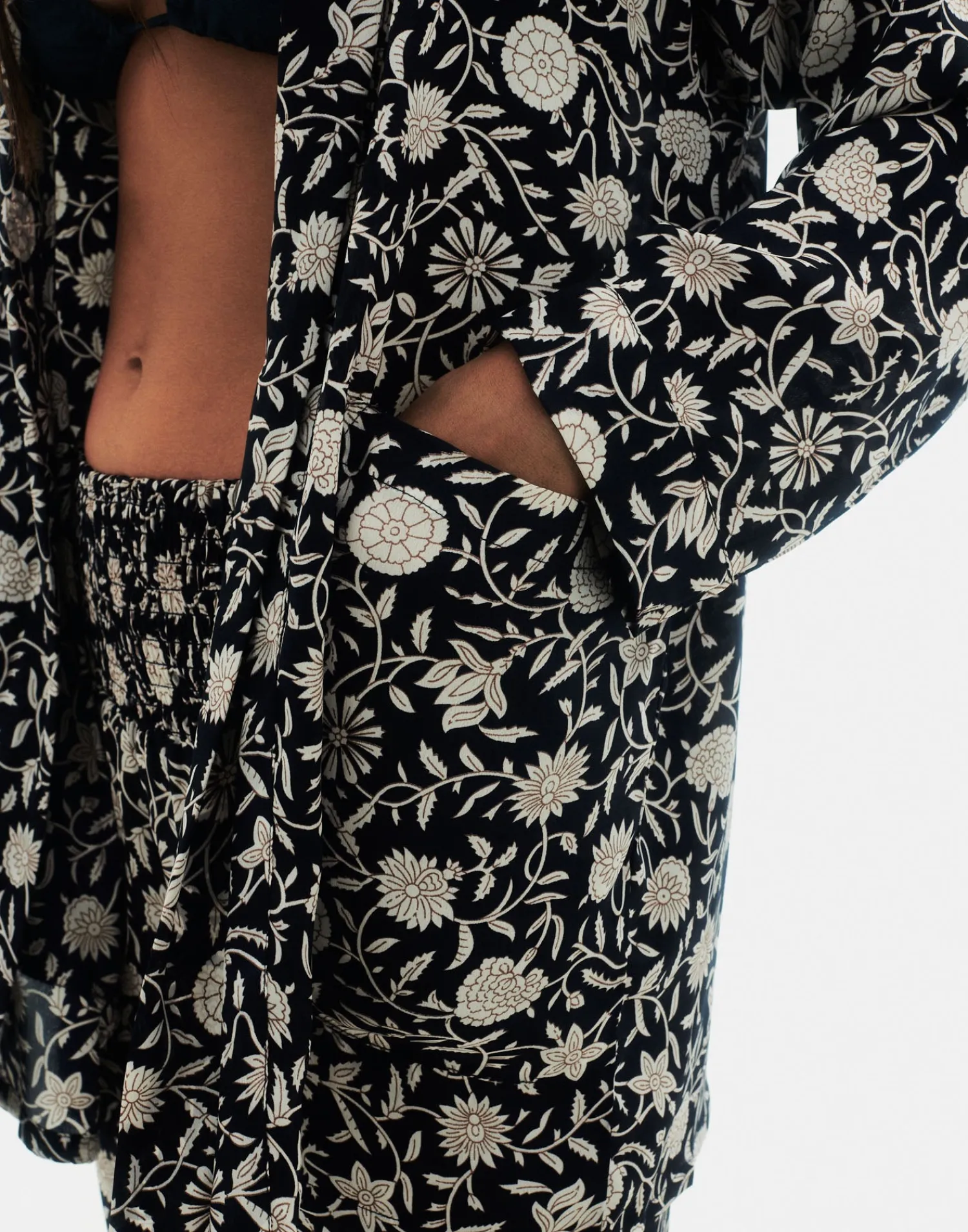 Natura Selection Kimonos^Kimono Softy 149155-NAVYBLUE
