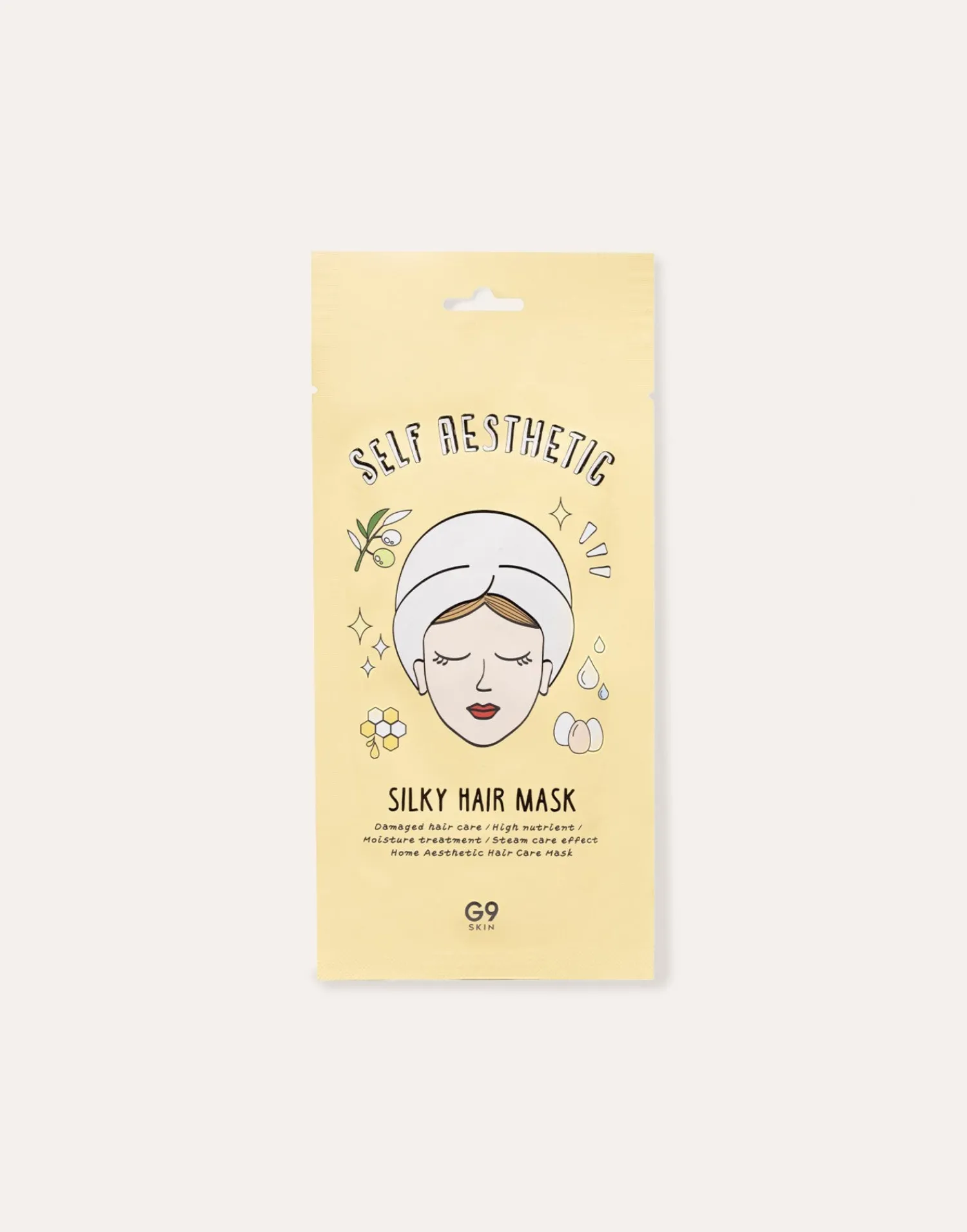 Natura Selection Bodycare & Beauty|Bodycare & Beauty^Mascarilla Para Pelo Tacto Seda 146054-YELLOW