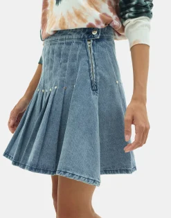 Natura Selection Faldas^Minifalda Denim Isfrid 149777-BLUE