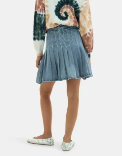 Natura Selection Faldas^Minifalda Denim Isfrid 149777-BLUE