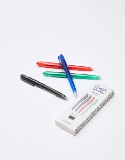 Natura Selection Papelería^Pack 4 Bolígrafos Borrables 142240-ASSORTED