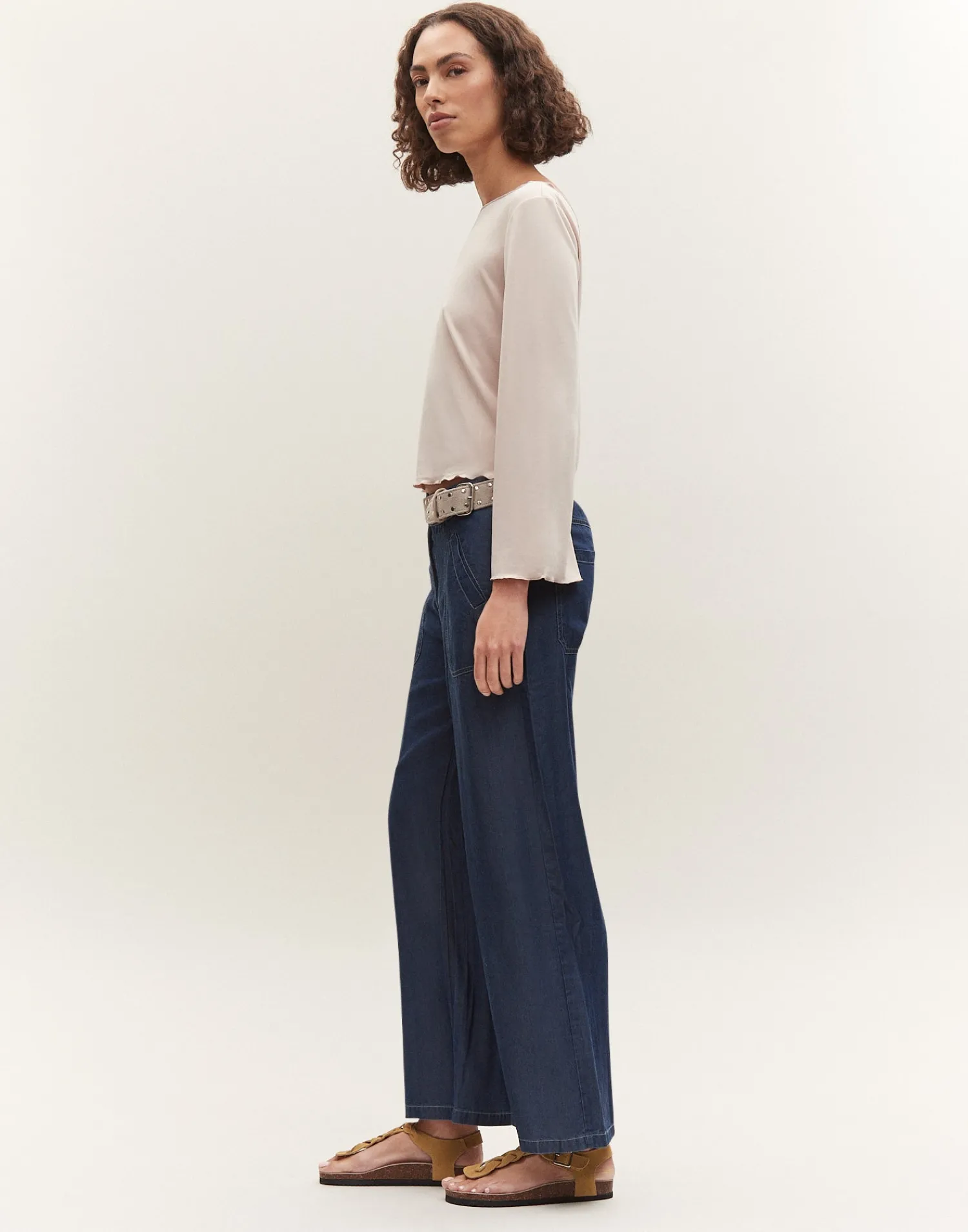 Natura Selection Pantalones^Pantalón Jane Índigo 145518-BLUE