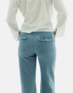 Natura Selection Pantalones^Pantalón Tejano Marla 147823-BLUE