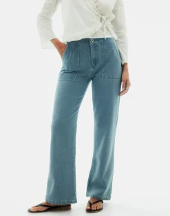 Natura Selection Pantalones^Pantalón Tejano Marla 147823-BLUE