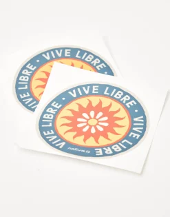 Natura Selection Papelería^Pegatina Vive Libre