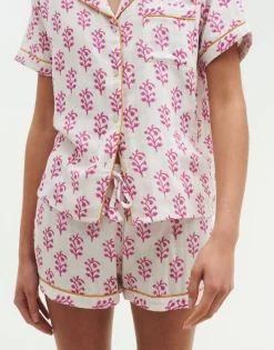 Natura Selection Pijamas^Pijama Jaya Algodón Doble 146224-FUCHSIA