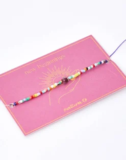 Natura Selection Bisutería^Pulsera Cuentas Mini Ojo Turco