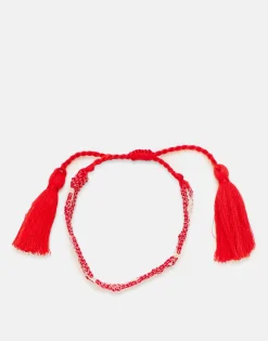 Natura Selection Bisutería^Pulsera Estrellas Beads 147860-RED
