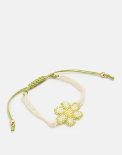 Natura Selection Bisutería^Pulsera Flor Beads 147862-WHITE