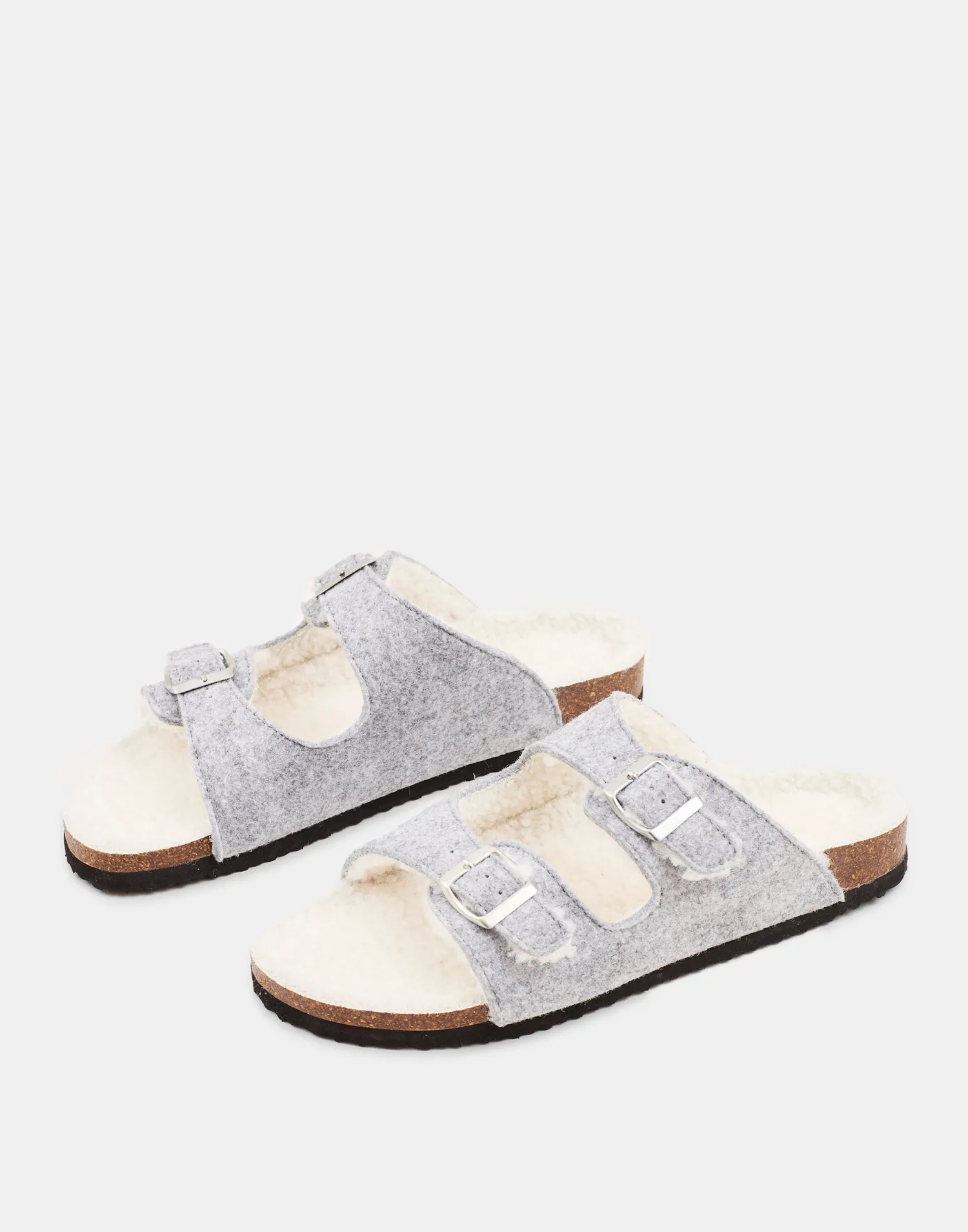 Natura Selection Calzado^Sandalia Ergonómica Fieltro 147850-GREY