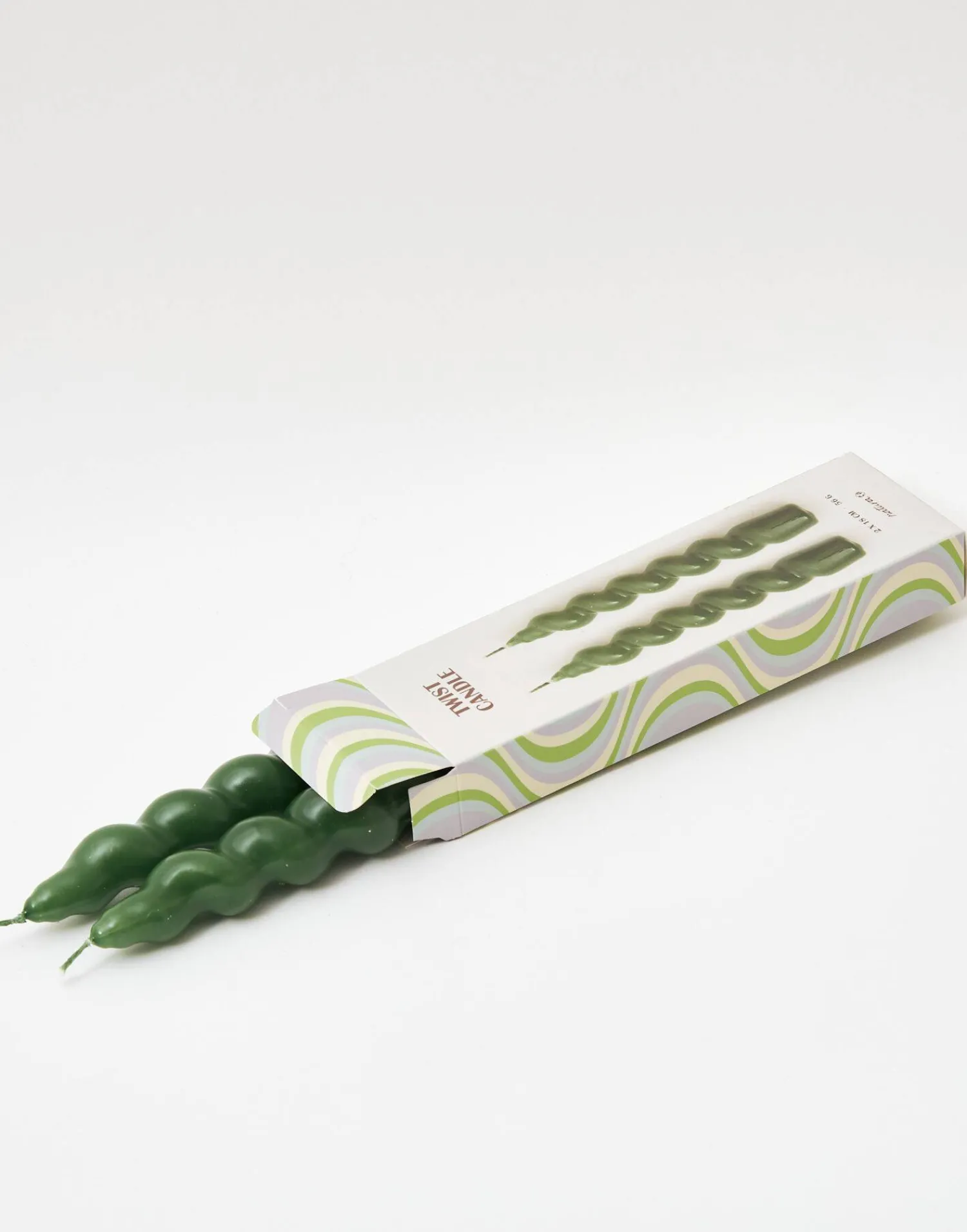 Natura Selection Velas|Velas^Set 2 Velas Twist