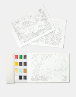 Natura Selection Papelería|Juegos^Set Libro Para Acuarela Y Acuarelas 147997-ASSORTED