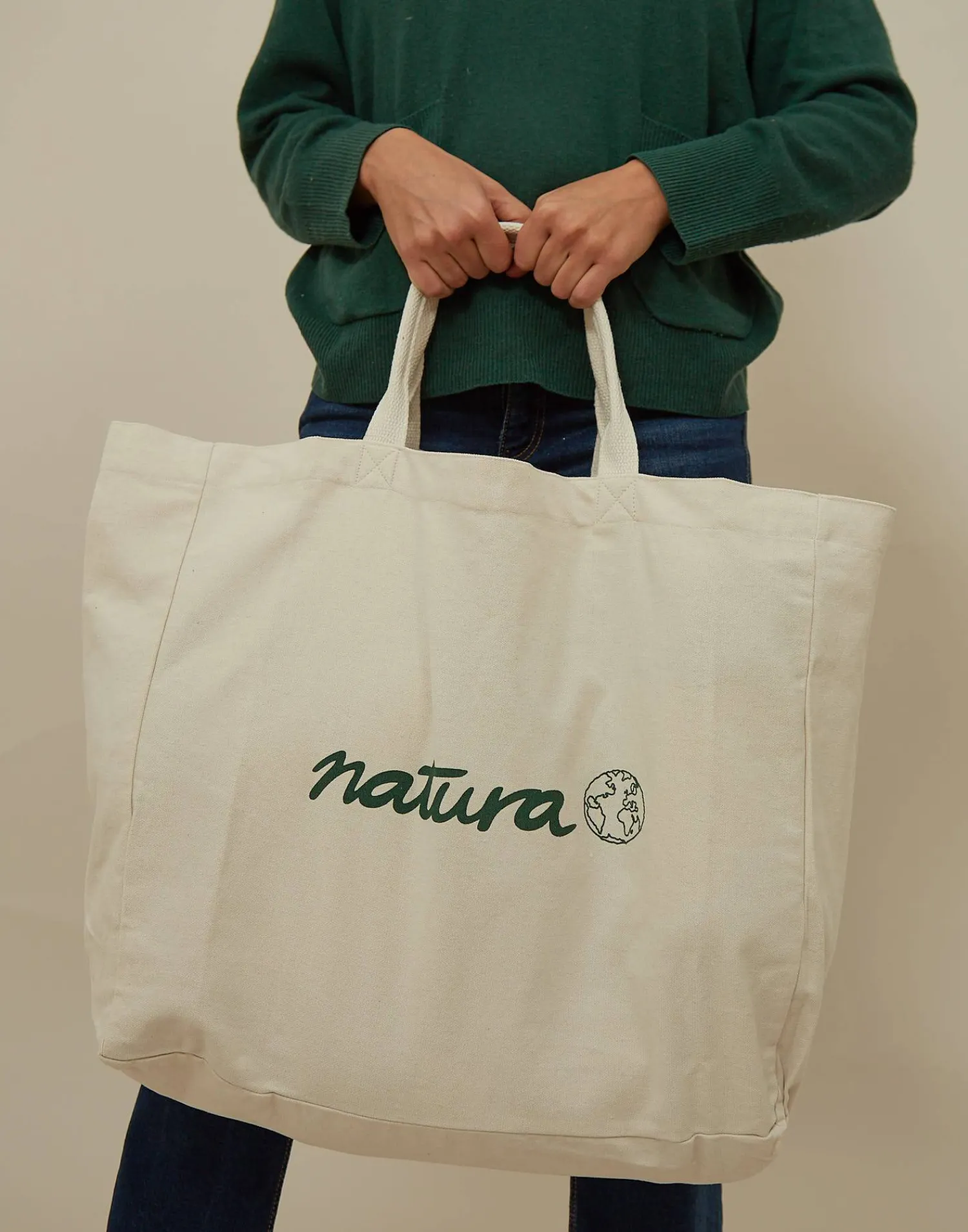 Natura Selection Mochilas Y Bolsas^Shopping Bag Natura 103297-ECRU
